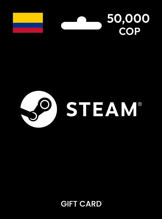 Steam Gift Card COLOMBIA 50,000 COP