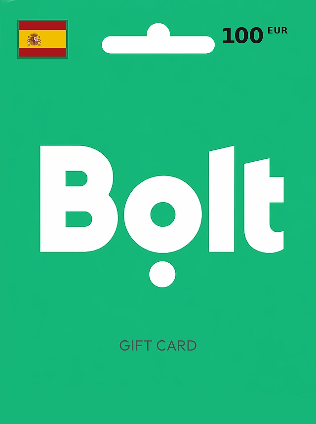Bolt Gift Card 100 EUR SPAIN