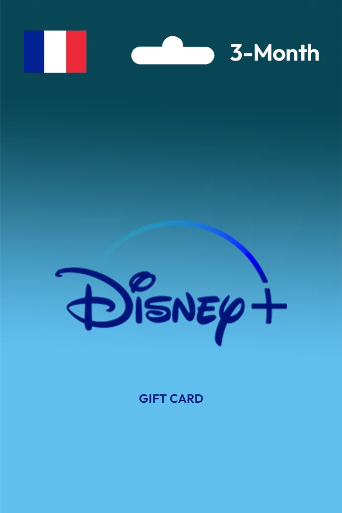 DISNEY+ Gift Card 3 Month FRANCE