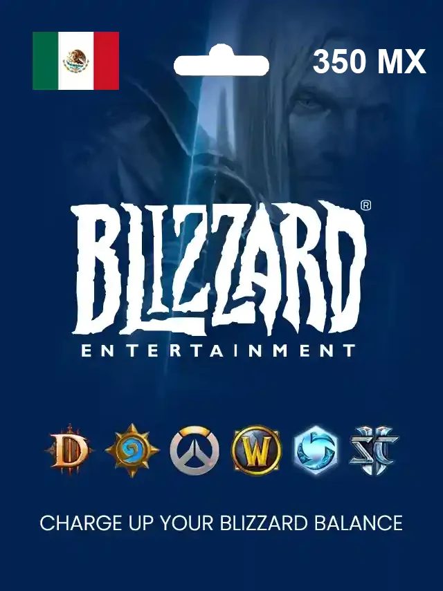 Blizzard Gift Card 350 MXN MEXICO