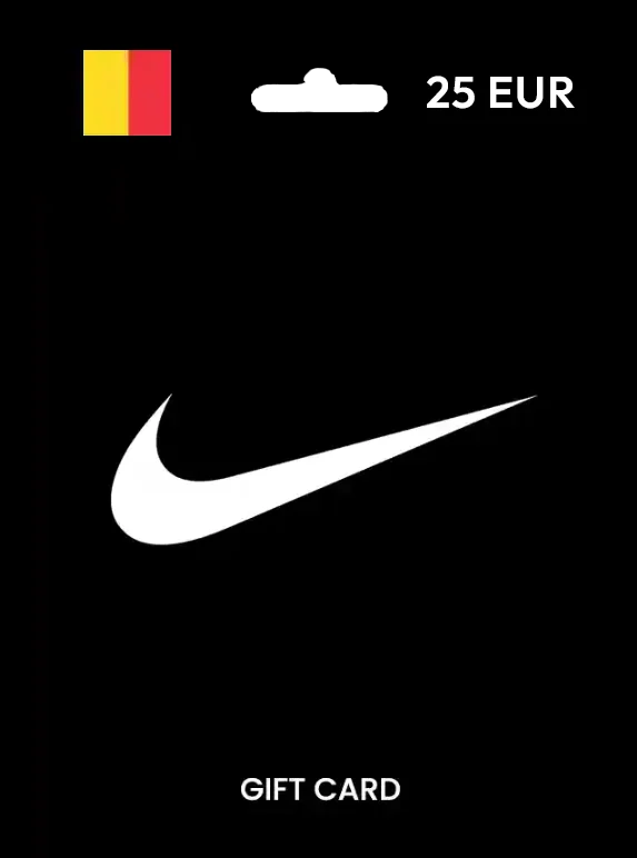 Nike Gift Card 25 EUR BELGIUM