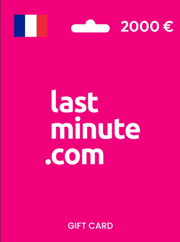 Lastminute.com Gift Card FR 2000 EUR