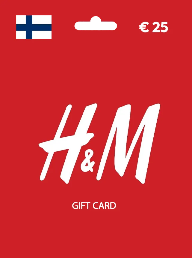 H&M Gift Card 25 EUR FINLAND