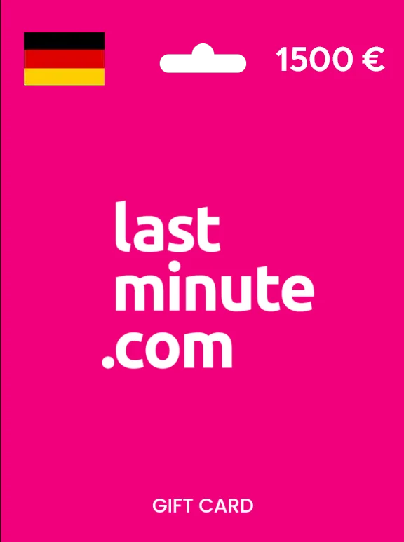 Lastminute.com Gift Card DE 1500 EUR