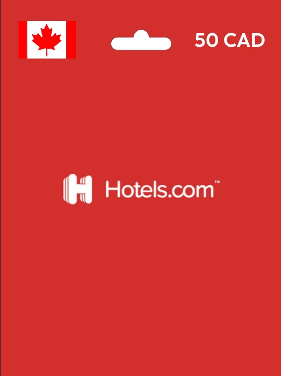 Hotels.com Gift Card CA 50 CAD