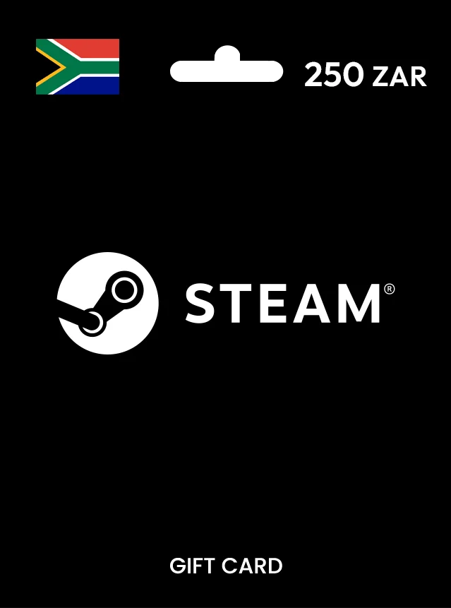 Steam Gift Card SOUTH AFRICA 250 ZAR
