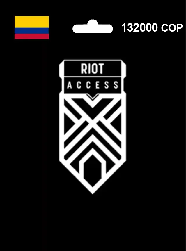 Riot Access Gift Card 132000 COP COLOMBIA