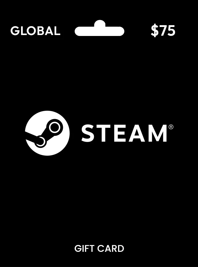 Steam Gift Card $75 USD