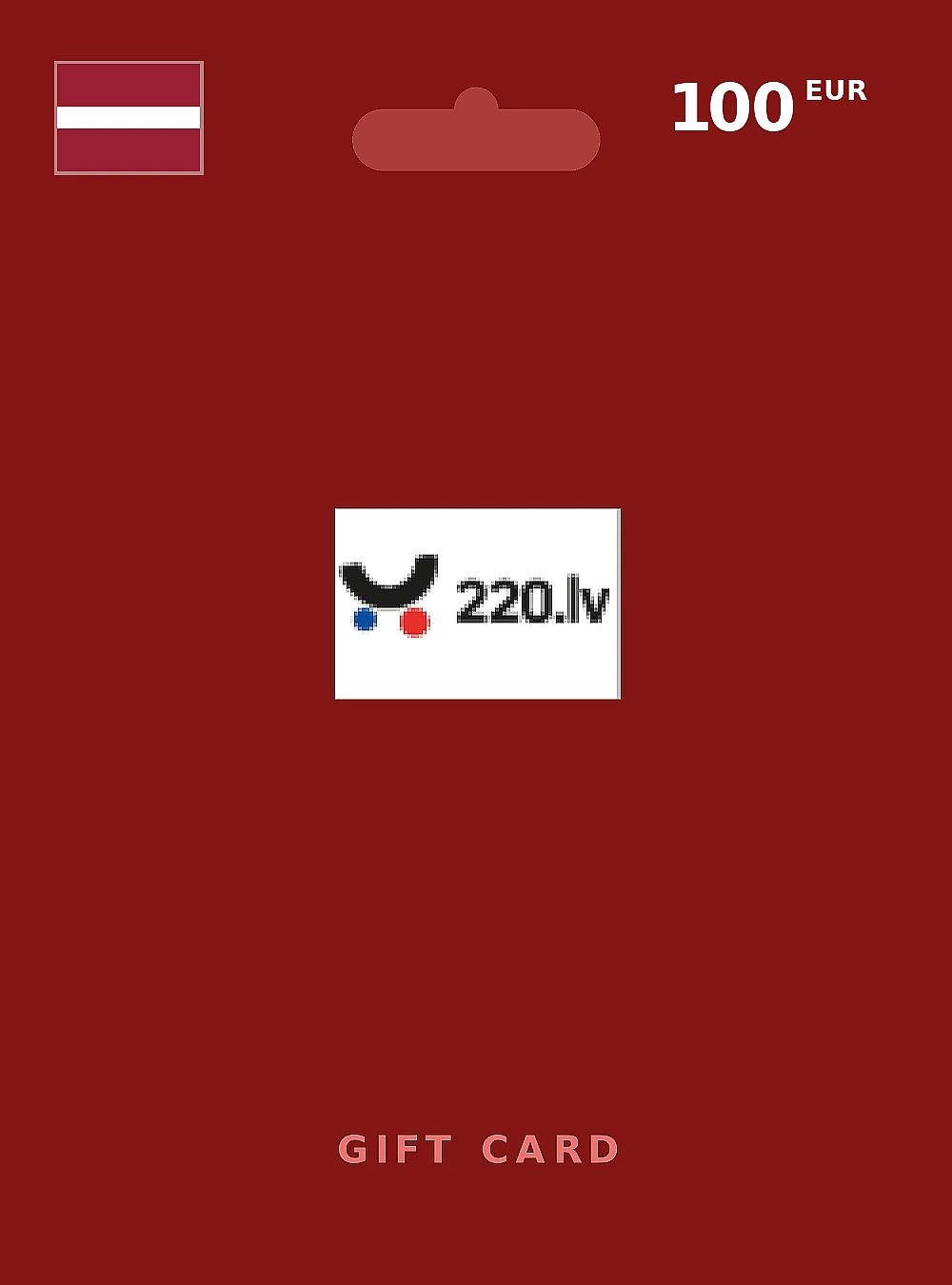 220.LV Gift Card 100 EUR LATVIA