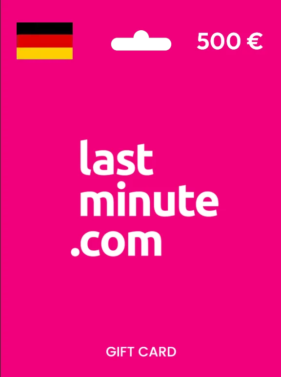 Lastminute.com Gift Card 500 EUR GERMANY