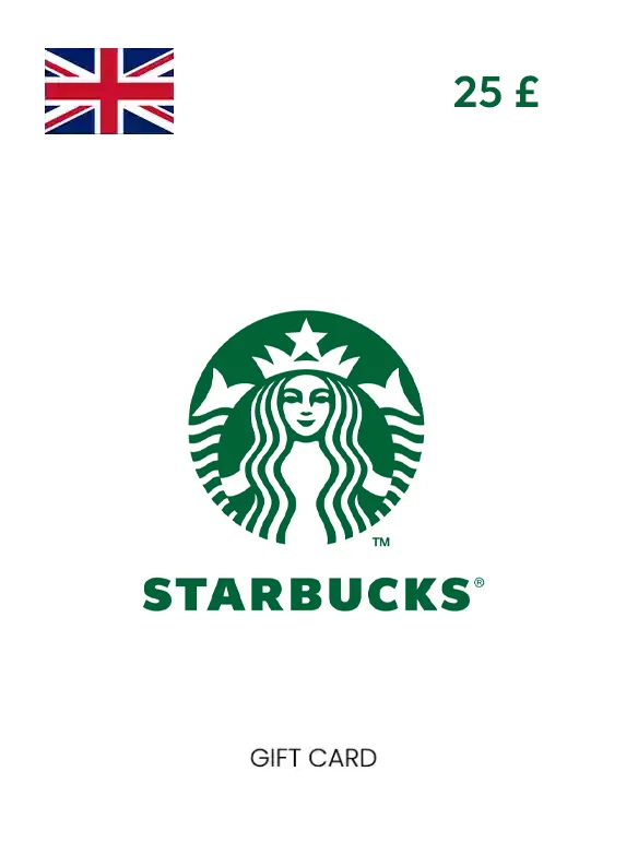 Starbucks Card 25 GBP UNITED KINGDOM