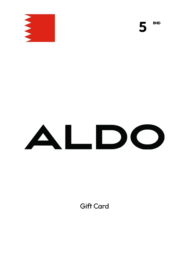 Aldo Gift Card 5 BHD BAHRAIN