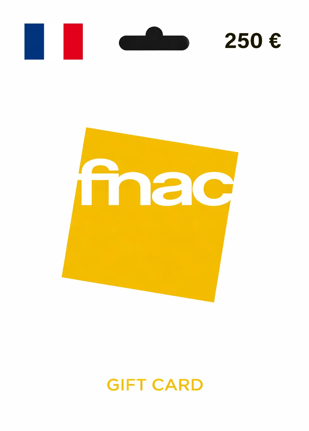 Fnac Billetterie Gift Card 250 EUR France
