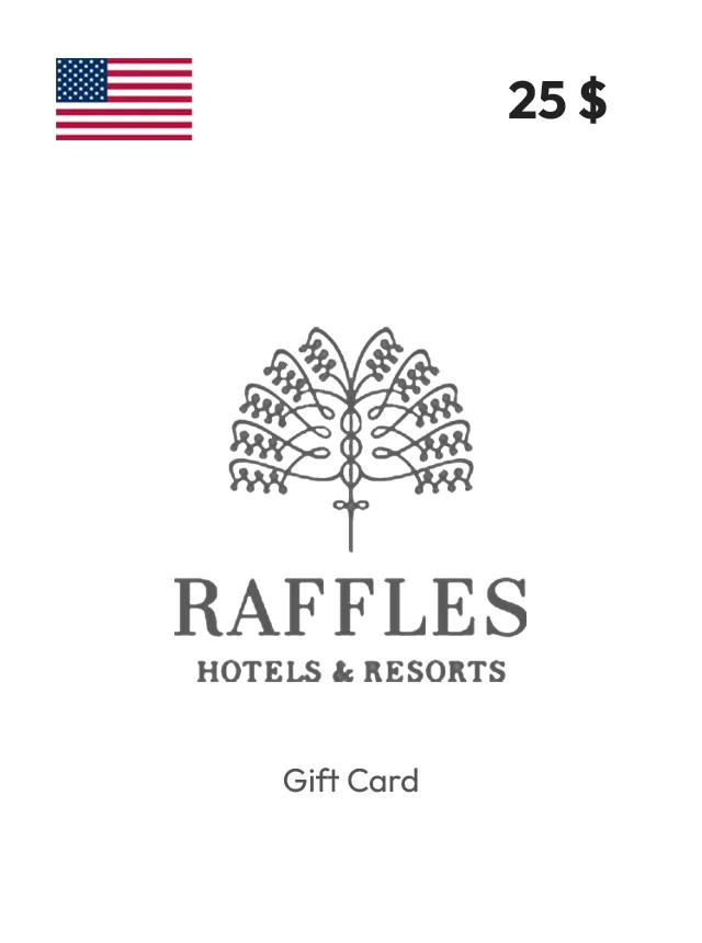 Raffles Hotels & Resorts Gift Card 25 USD UNITED STATES