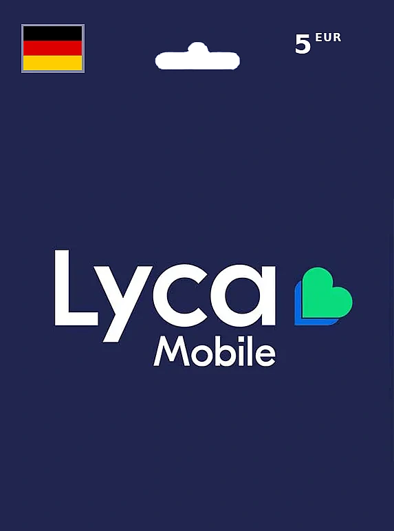 Lycamobile Germany Gift Card 5 EUR DE