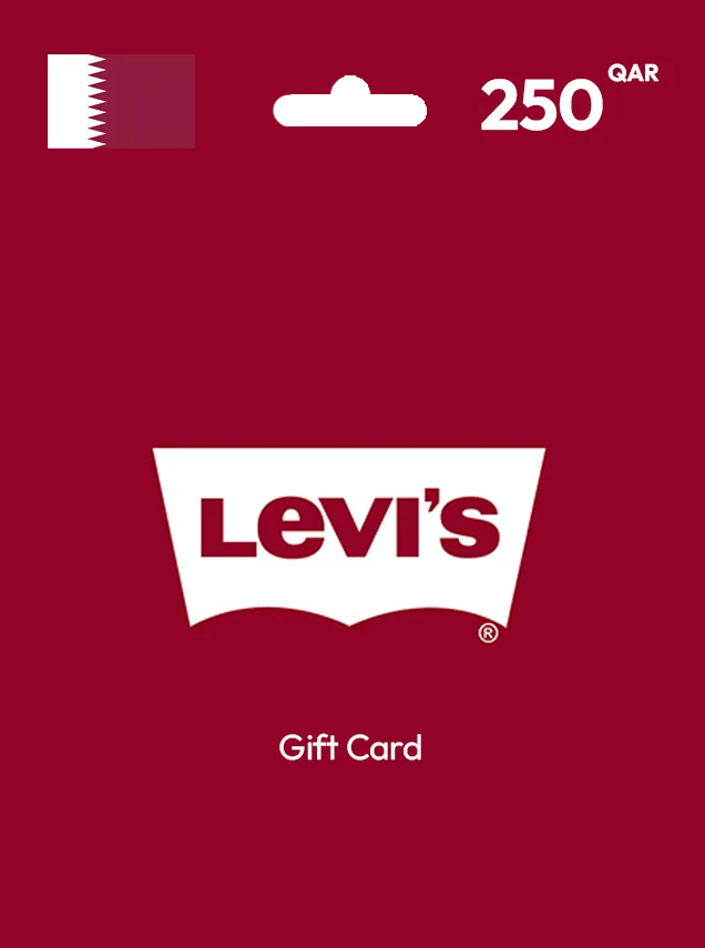 Levi's Gift Card 250 QAR QATAR