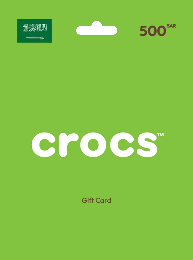 Crocs Gift Card 500 SAR SAUDI ARABIA
