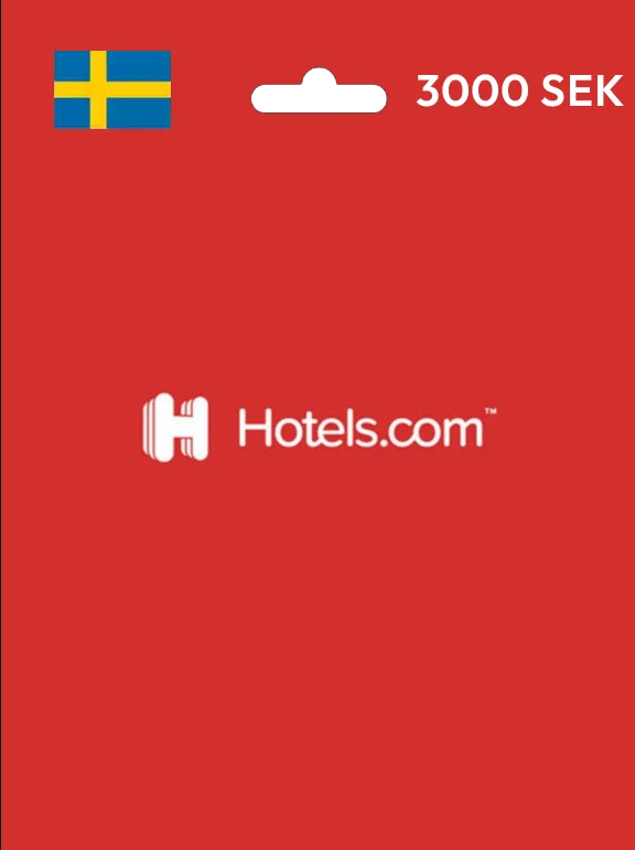 Hotels.com Gift Card SE 3000 SEK