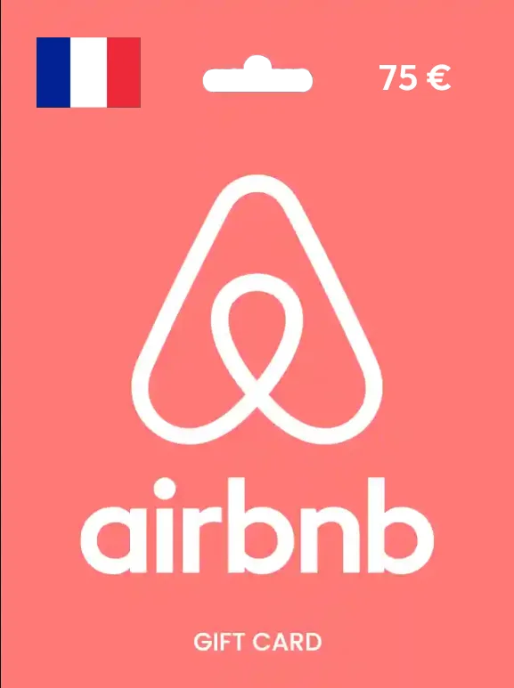 Airbnb Gift Card 75 EUR FRANCE