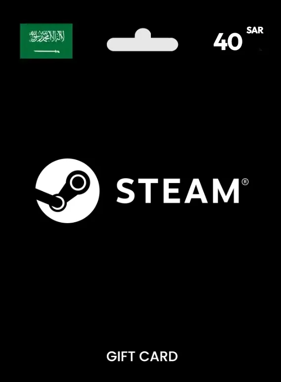Steam Gift Card 40 SAR SAUDI ARABIA