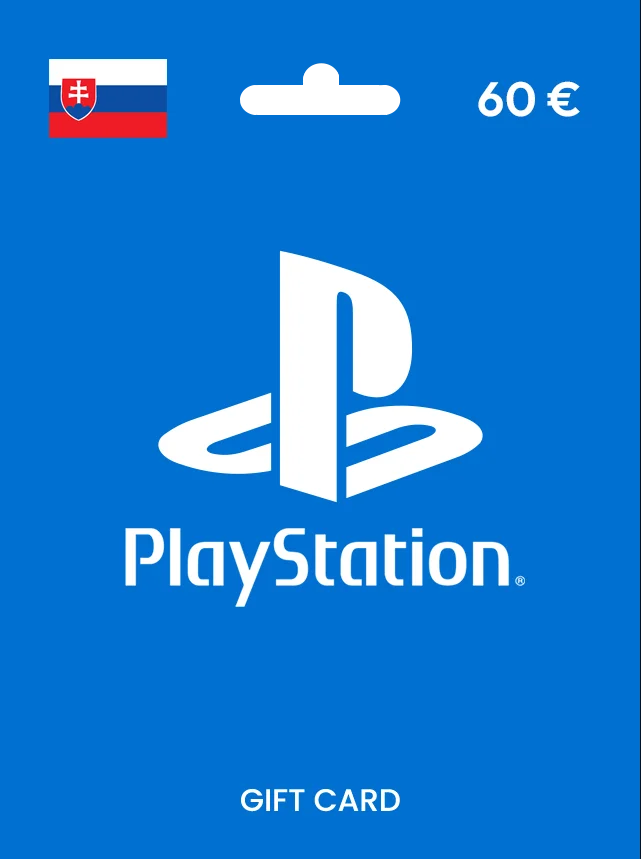 Playstation Gift Card SLOVAKIA 60 EUR