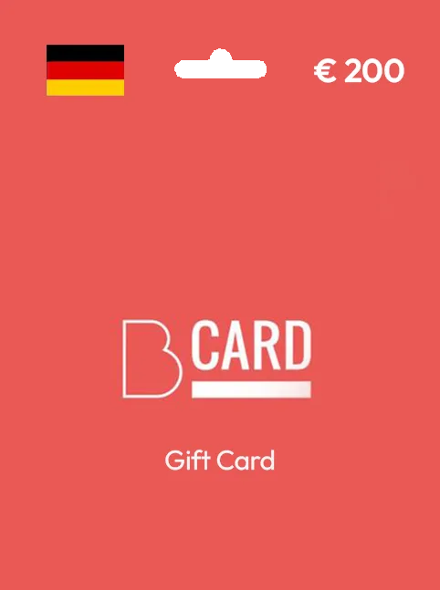 B-Card Gift Card 200 EUR GERMANY