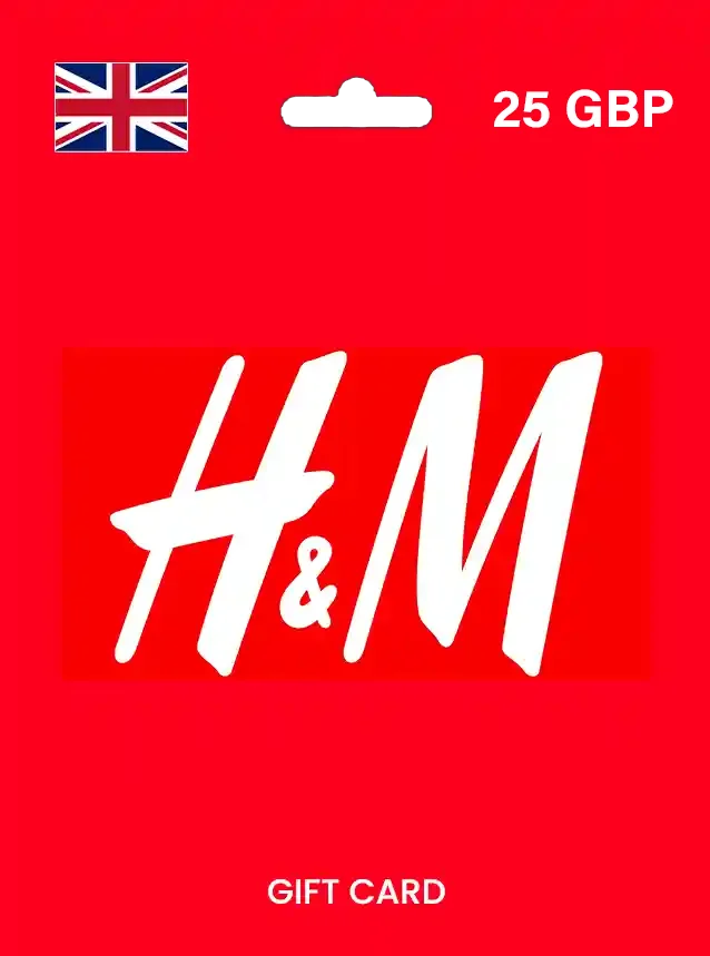 H&M Gift Card 25 GBP UNITED KINGDOM
