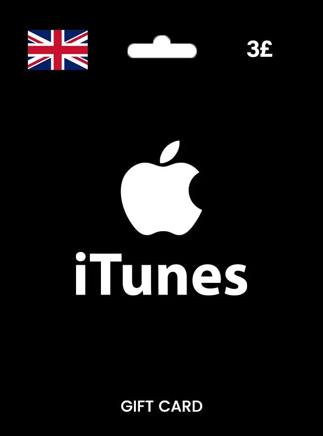 Apple iTunes Gift Card 3 GBP UNITED KINGDOM