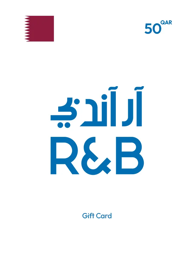 R&B Gift Card 50 QAR QATAR
