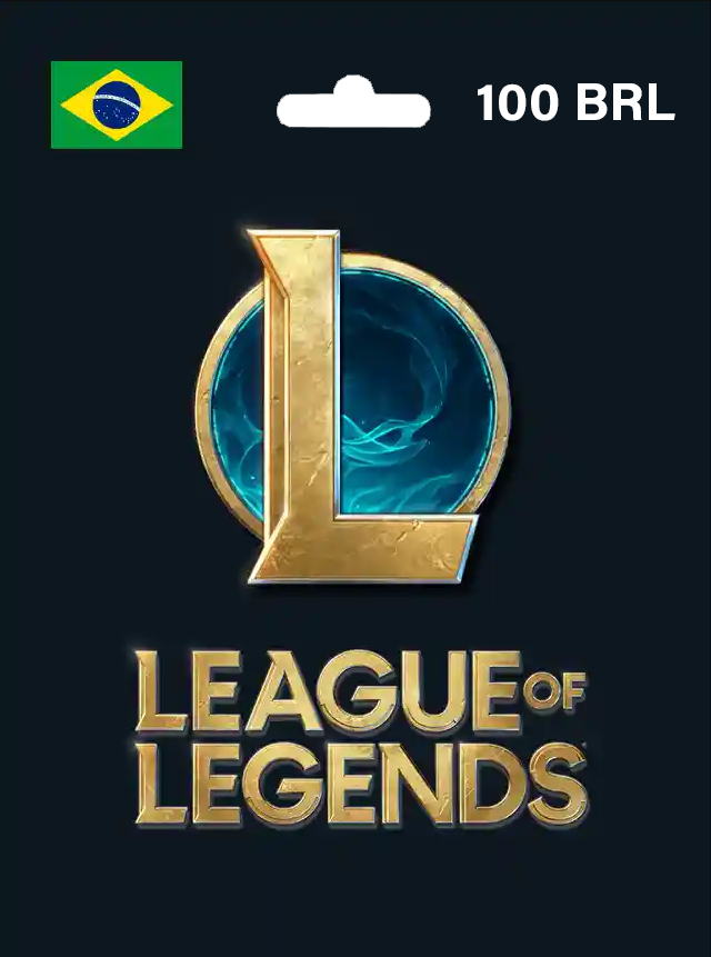 League of Legends Gift Card 100 BRL BRAZIL