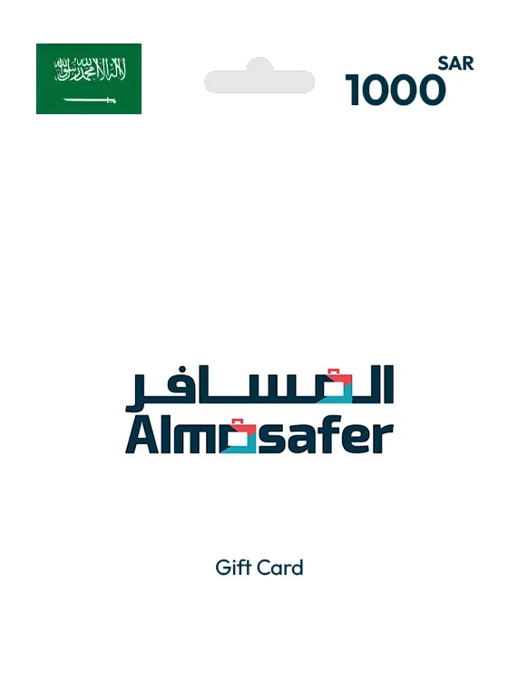 Almosafer Gift Card 1000 SAR SAUDI ARABIA
