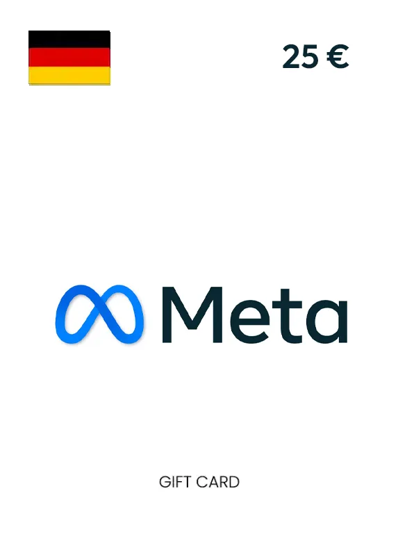 Meta Quest Germany Gift Card 25 EUR DE