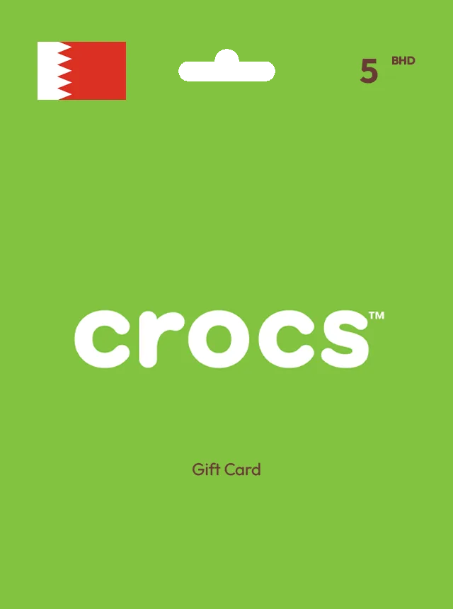 Crocs Gift Card 5 BHD BAHRAIN