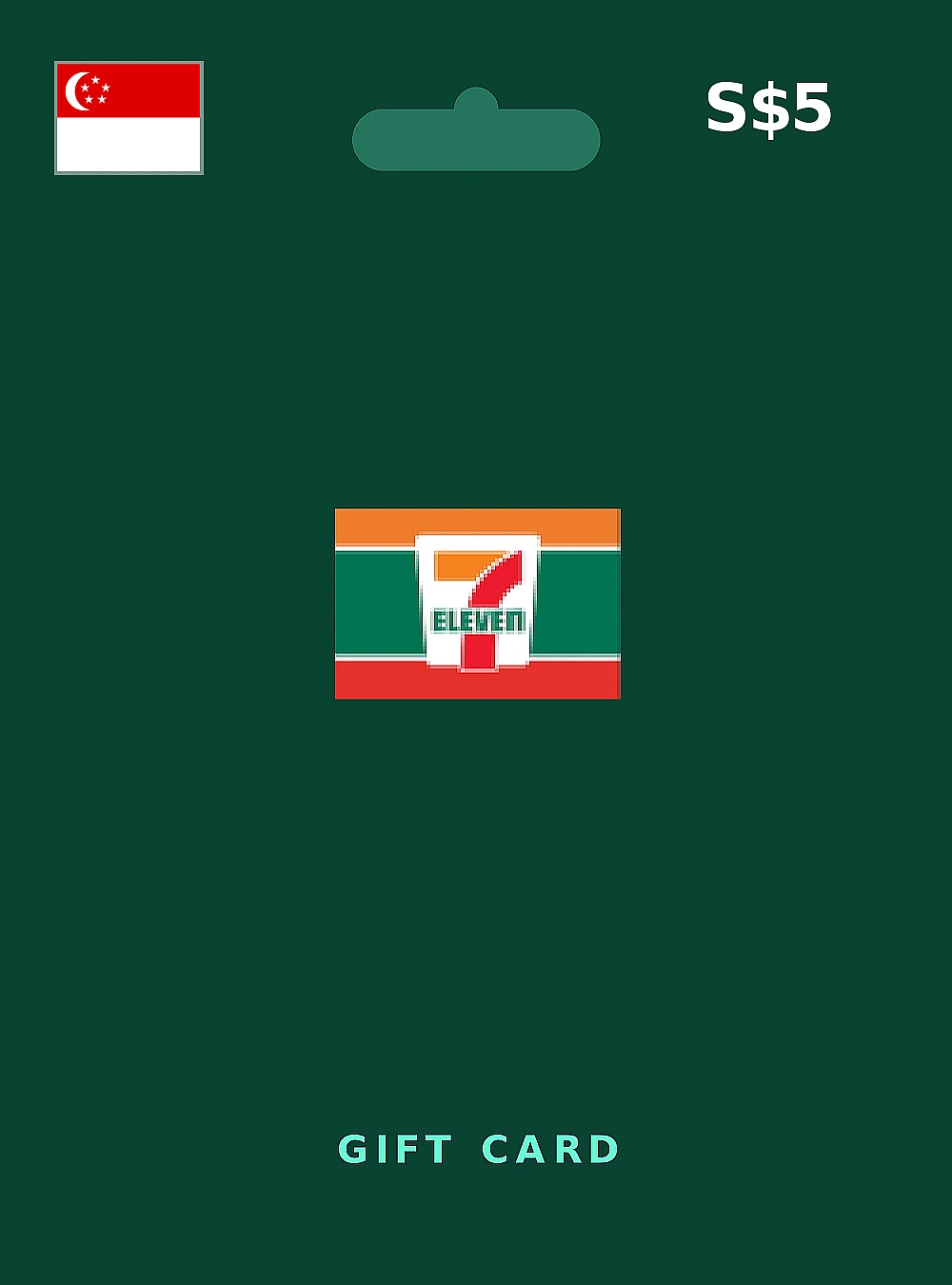7-Eleven Gift Card 5 SGD SINGAPORE
