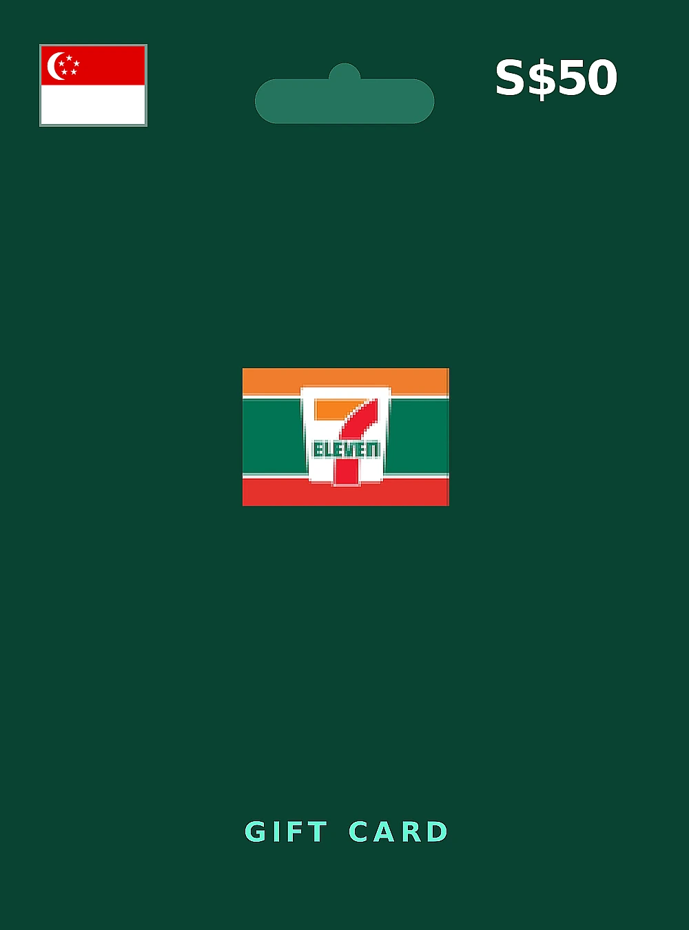 7-Eleven Gift Card 50 SGD SINGAPORE