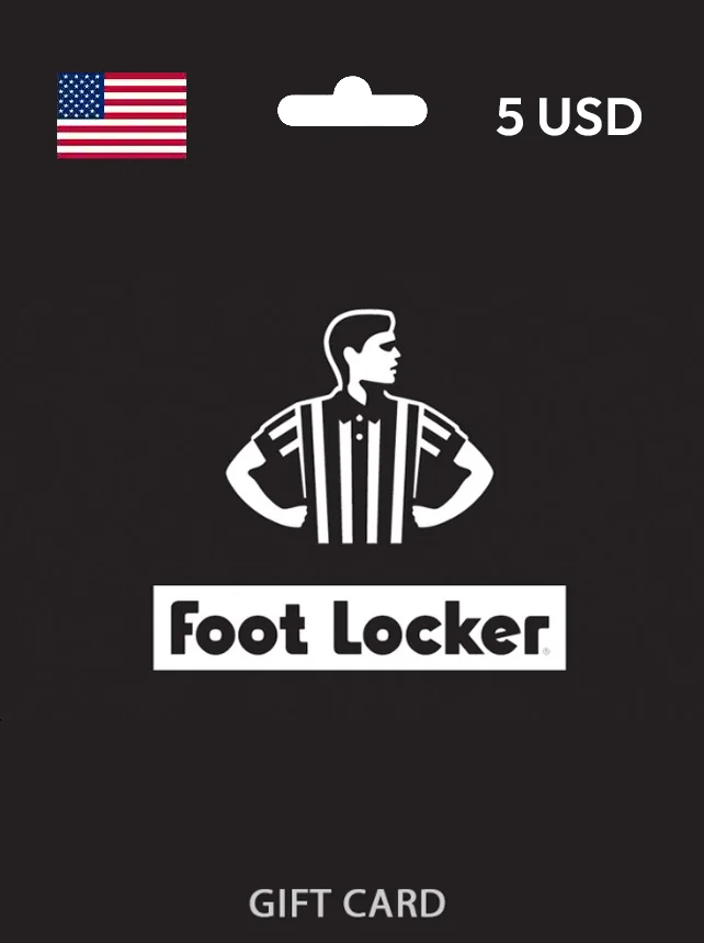 Foot Locker Gift Card USA 5 USD
