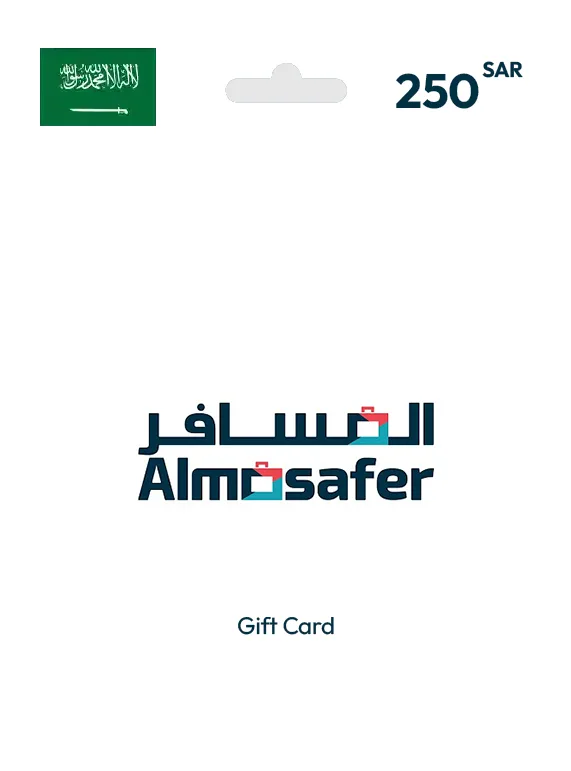 Almosafer Gift Card 250 SAR SAUDI ARABIA