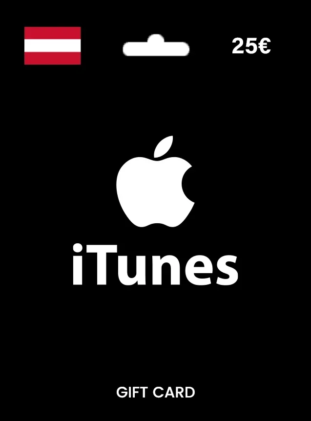 Apple iTunes Gift Card 25 EUR AUSTRIA