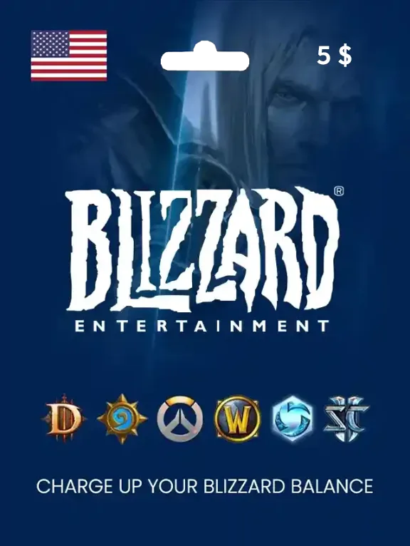 Blizzard Gift Card $5 USD UNITED STATES