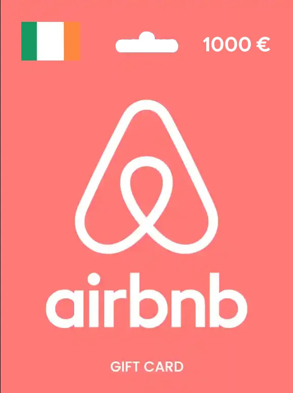 Airbnb Gift Card 1000 EUR IRELAND