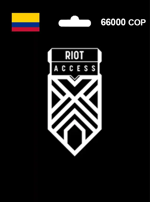 Riot Access Gift Card 66000 COP COLOMBIA