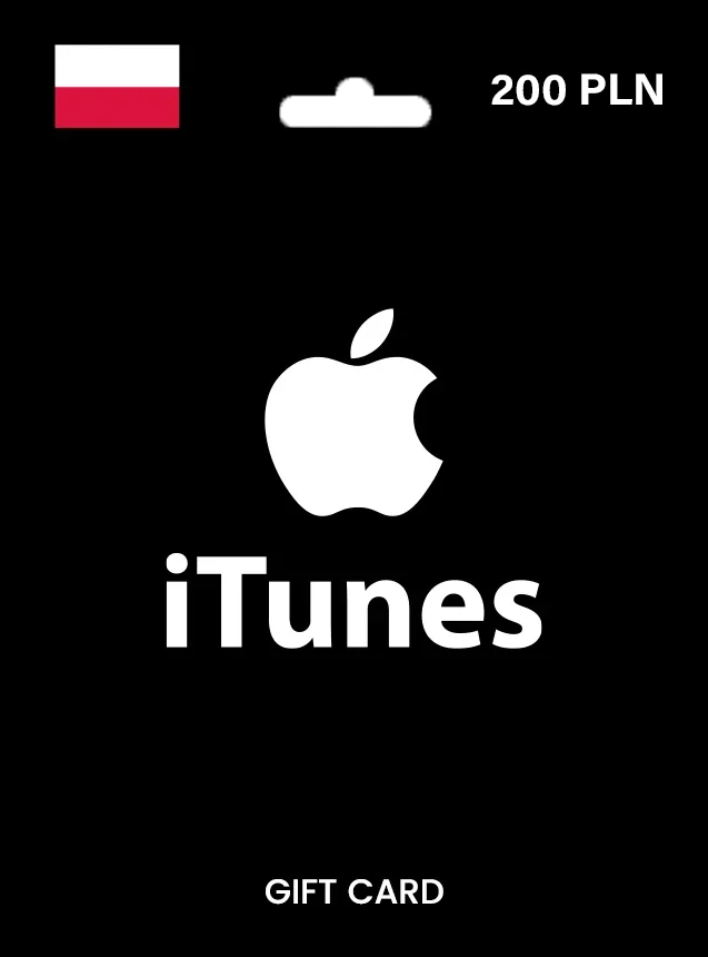 Apple iTunes Gift Card 200 PLN POLAND