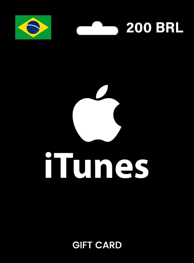 Apple iTunes Gift Card 200 BRL BRAZIL