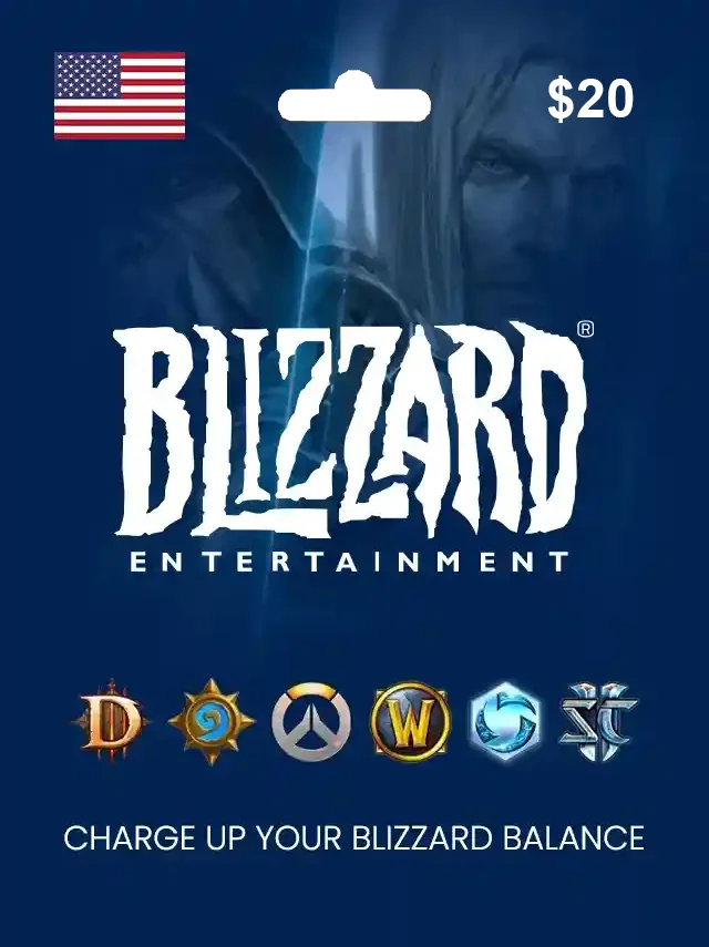 Blizzard Gift Card  $20 USD UNITED STATES
