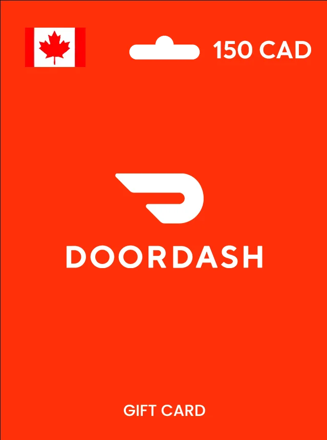 DoorDash Gift Card CA 150 CAD
