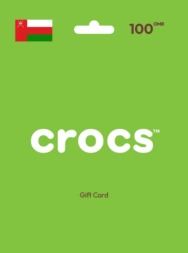 Crocs Gift Card 100 OMR OMAN