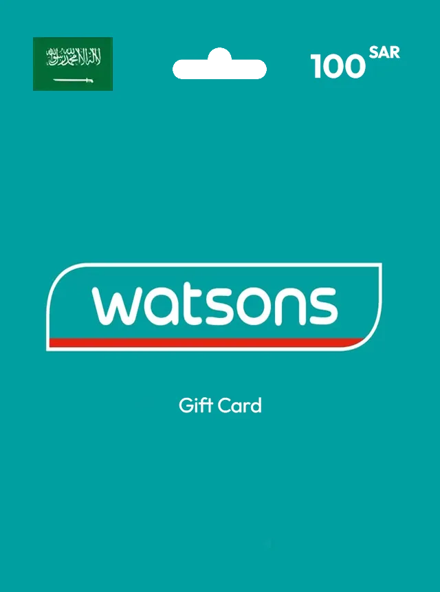 Watsons Gift Card 100 SAR SAUDI ARABIA