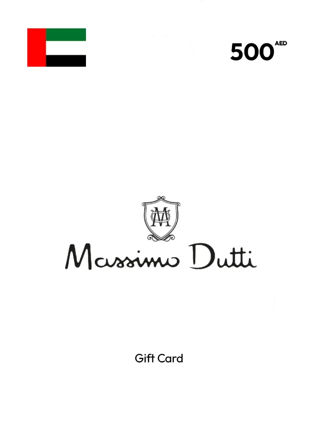 Massimo Dutti Gift Card 500 AED UNITED ARAB EMIRATES