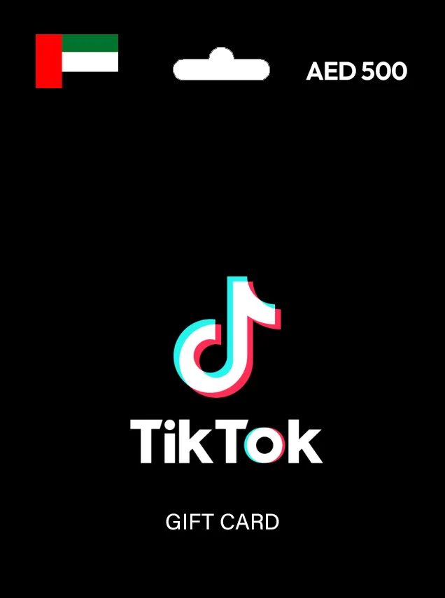 TIKTOK UAE Gift Card 500 AED UNITED ARAB EMIRATES