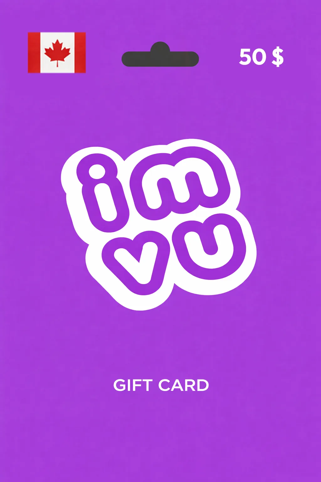 IMVU Gift Card 50 CAD CANADA